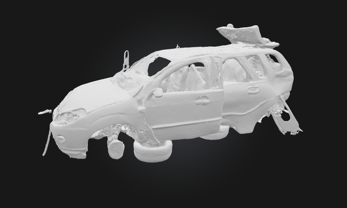 Abandoned Dreamcar  A Forgotten Vision of the Future 3D model_6