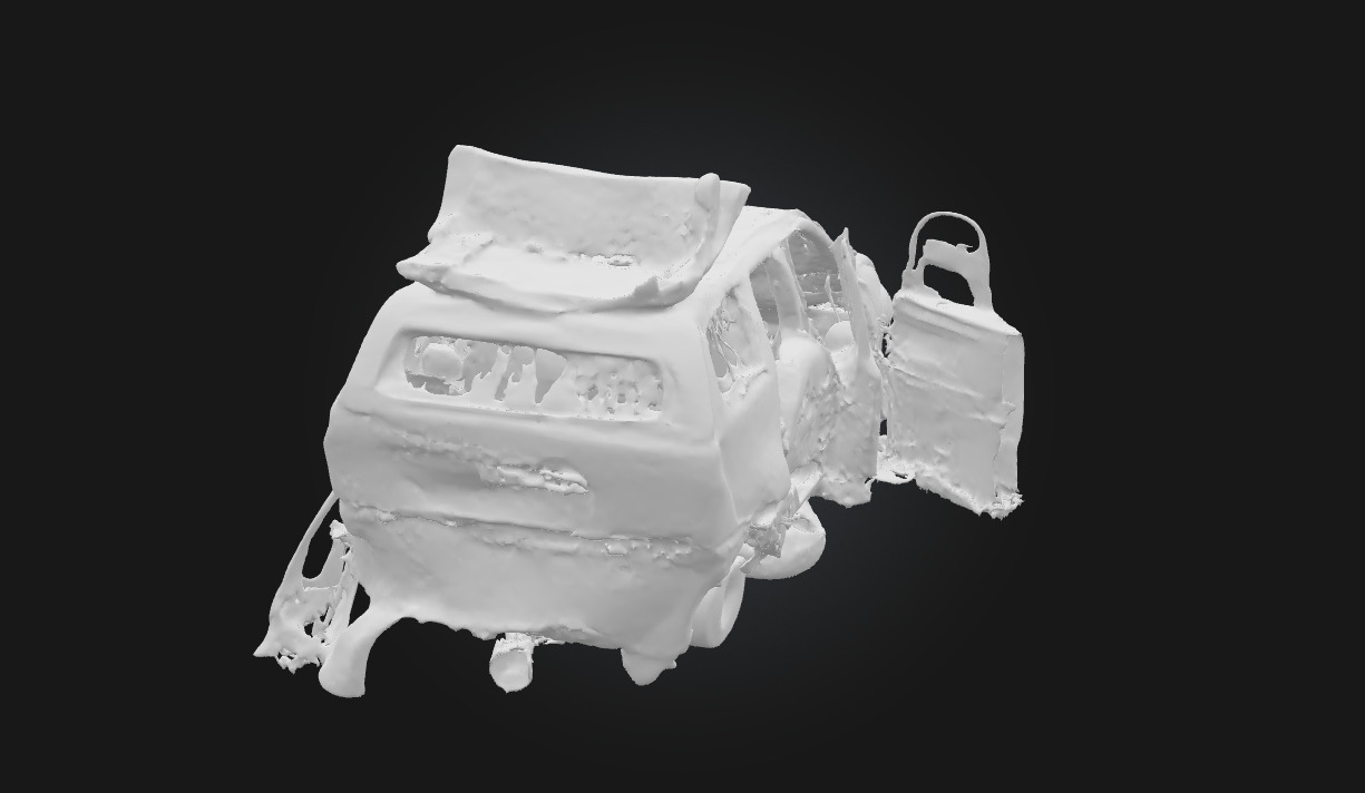 Abandoned Dreamcar  A Forgotten Vision of the Future 3D model_8