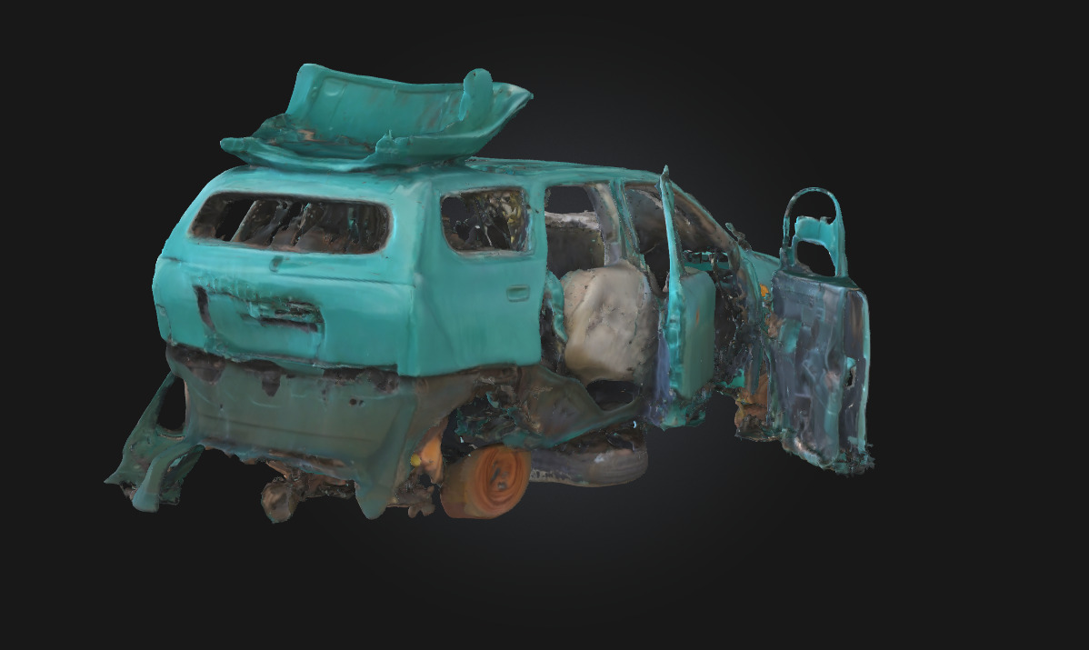 Abandoned Dreamcar  A Forgotten Vision of the Future 3D model_2