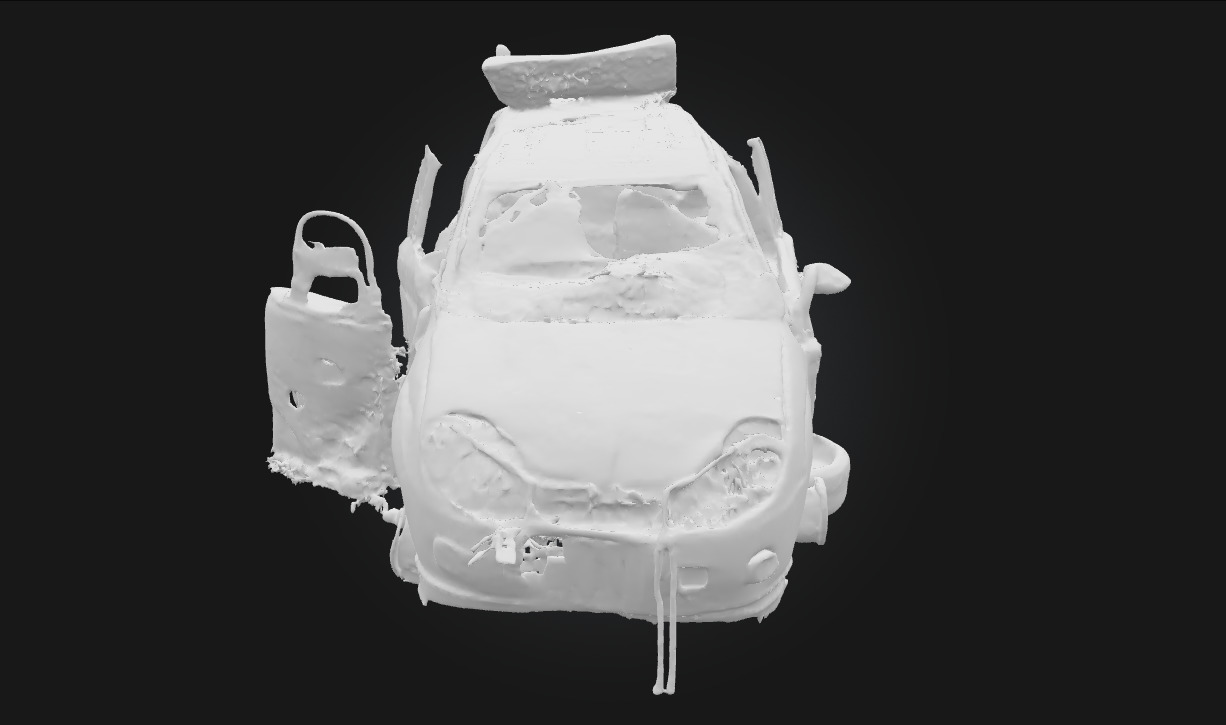 Abandoned Dreamcar  A Forgotten Vision of the Future 3D model_5