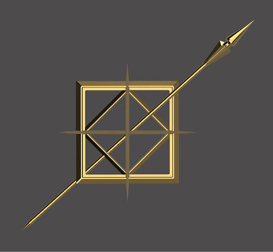 Clair Obscur Expedition 33 - Maelle brooch 3D print model