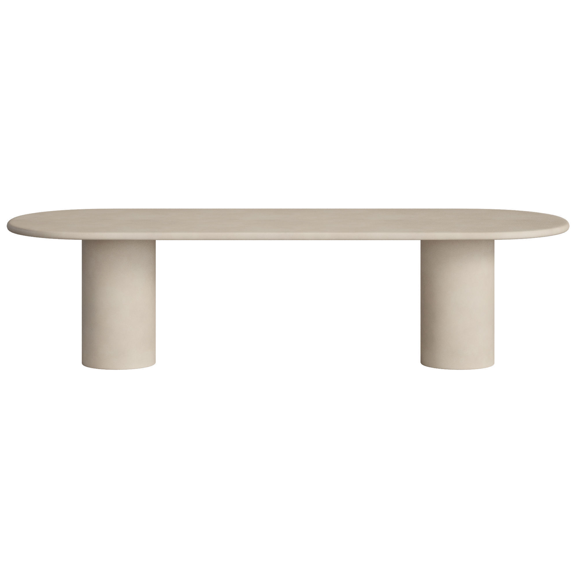 Lorenzo Oval Dining Table 3D model_6