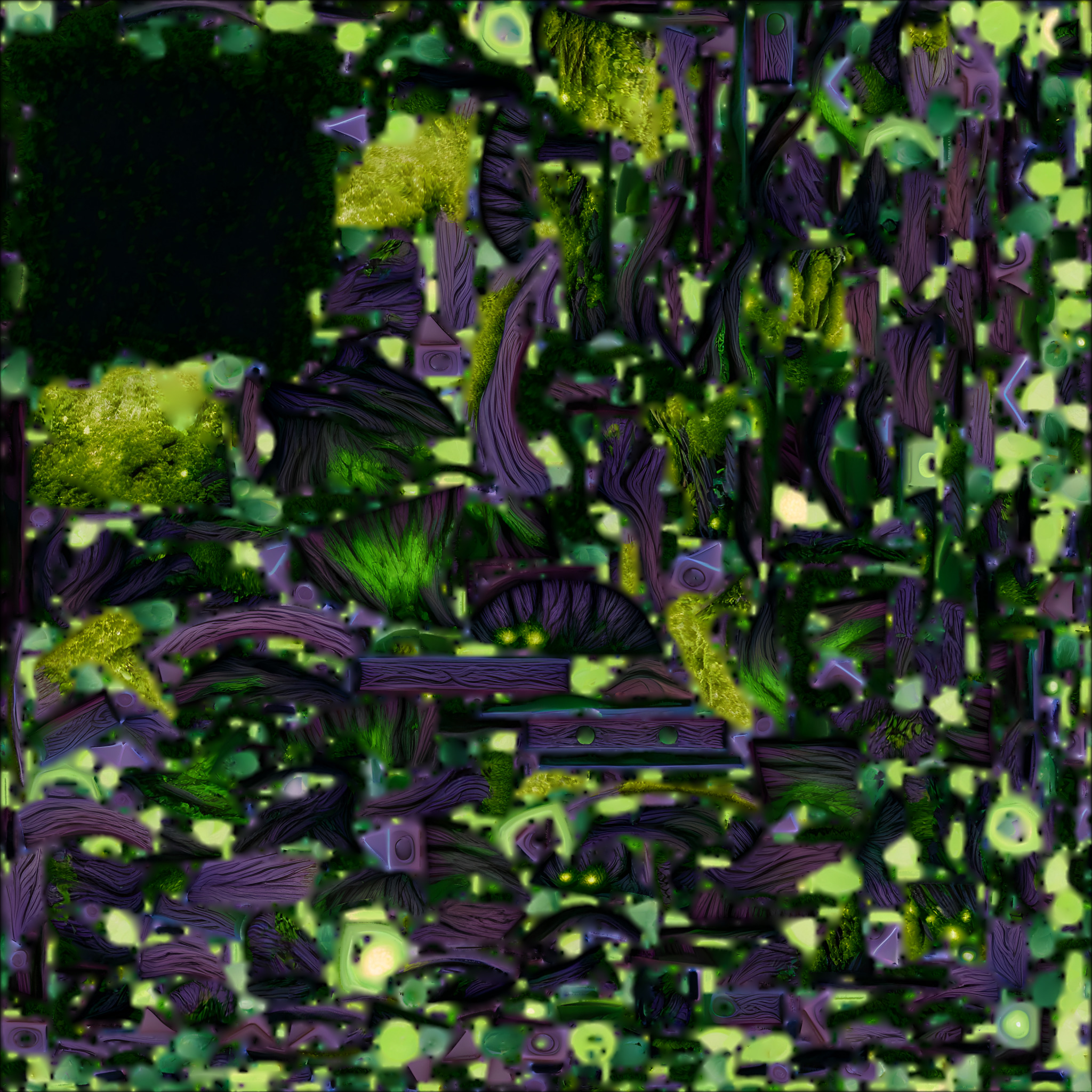 Fantasy Magic Chests Pack Low-poly 3D model_37