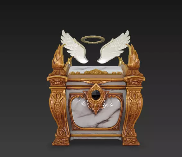 Fantasy Magic Chests Pack Low-poly 3D model_0