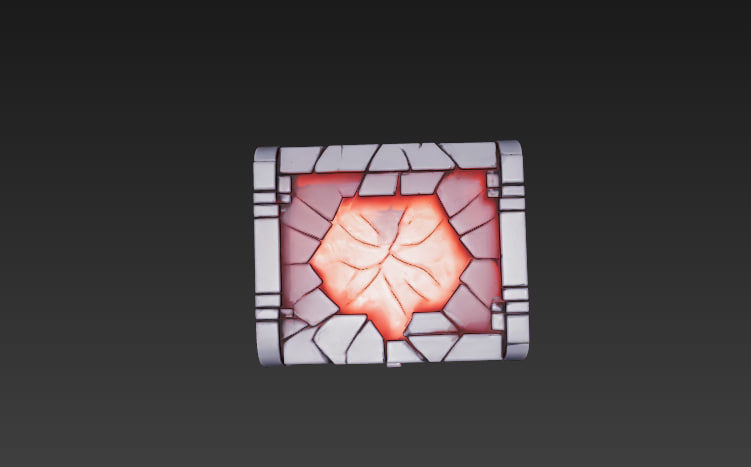 Fantasy Magic Chests Pack Low-poly 3D model_16