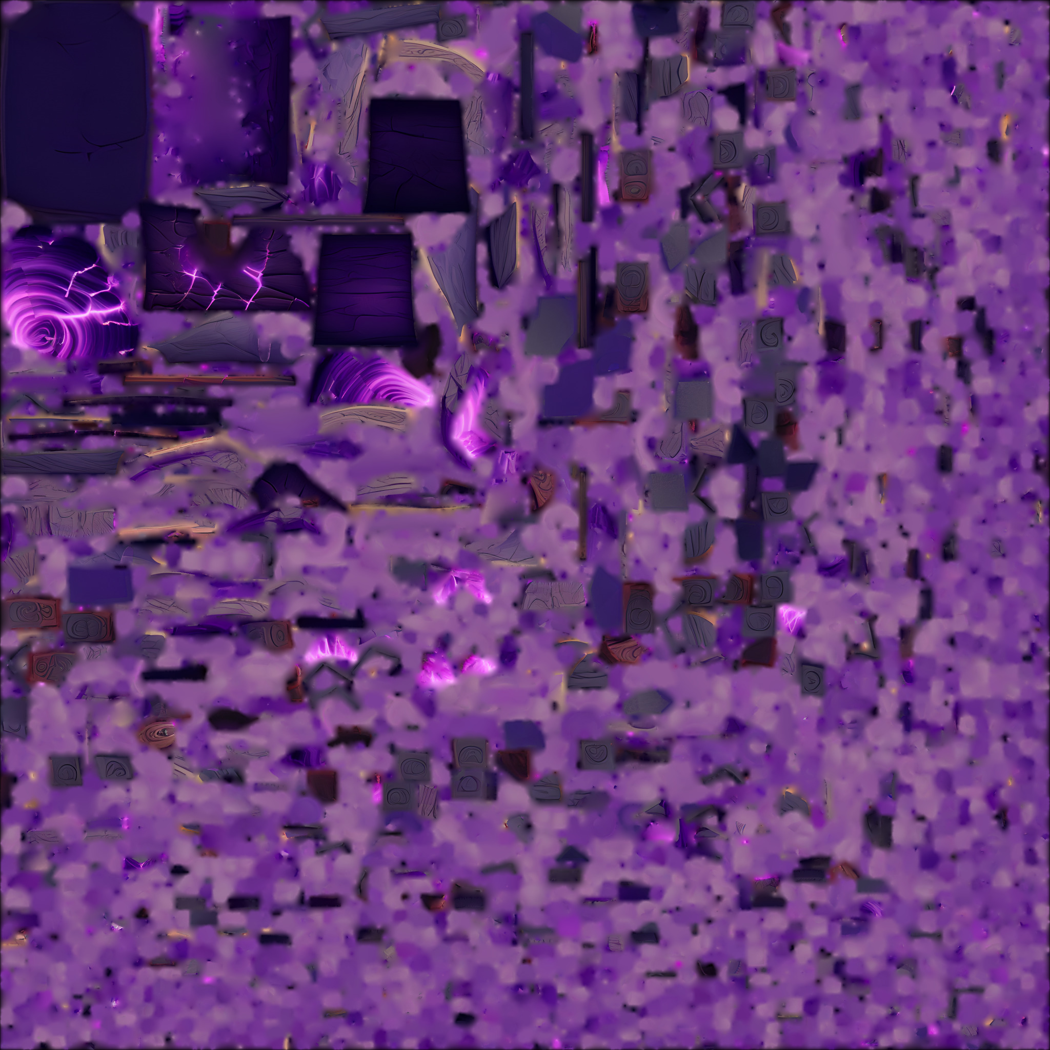 Fantasy Magic Chests Pack Low-poly 3D model_34