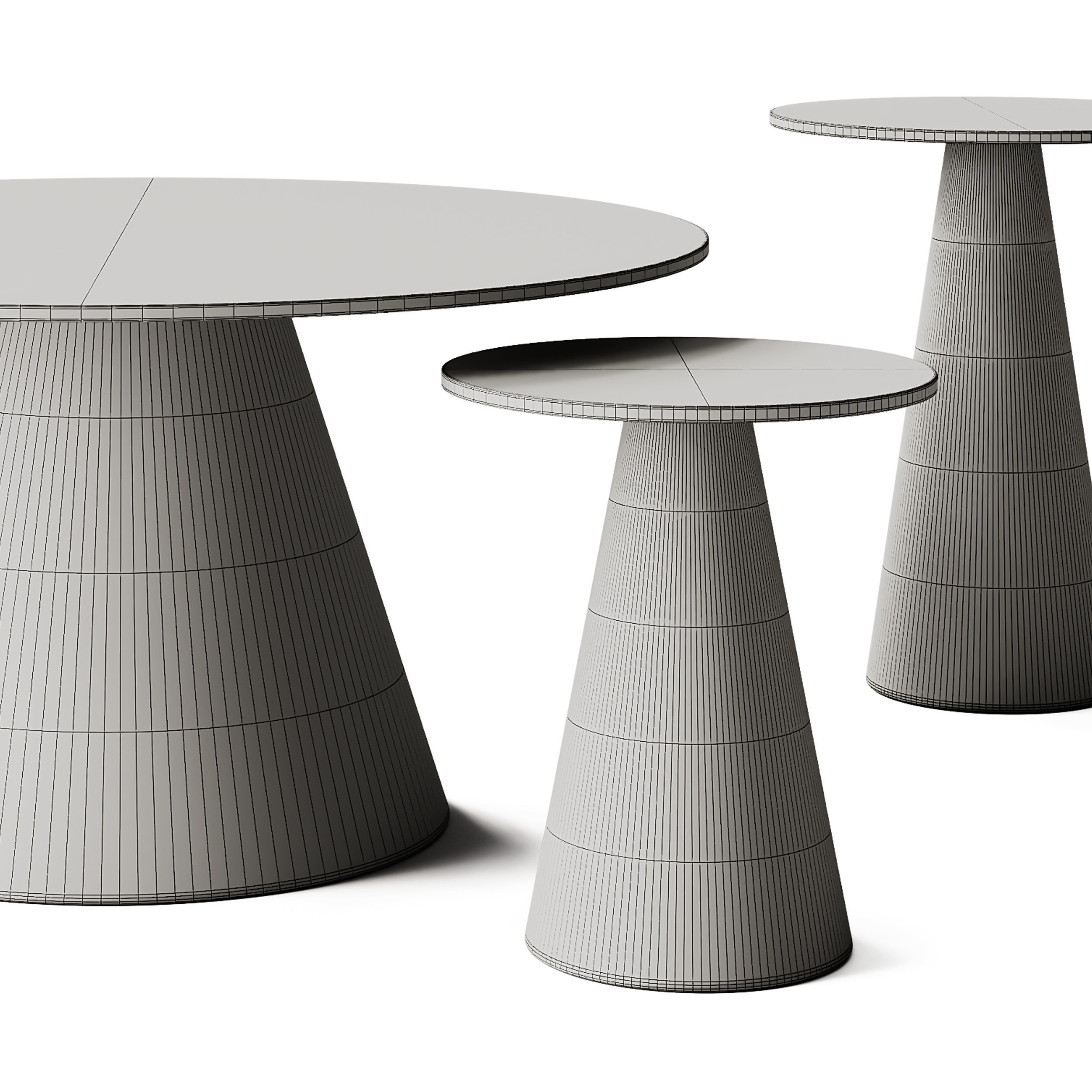 Kave Home Wilshire Coffee Tables 3D model_9