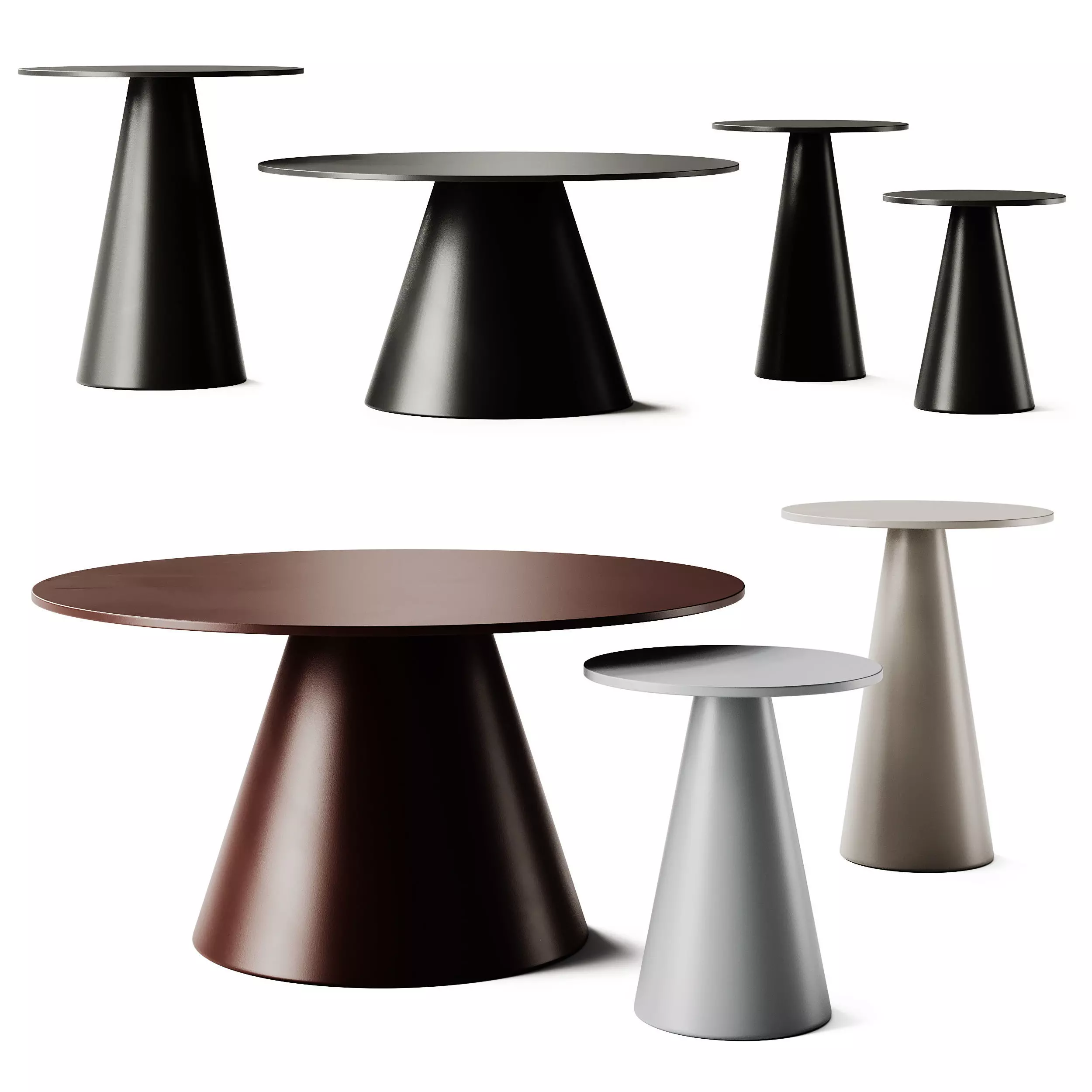 Kave Home Wilshire Coffee Tables 3D model_0