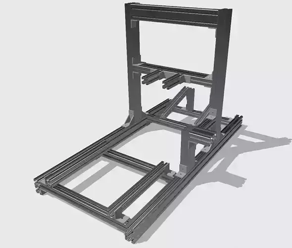 Racing Sim Rig-installation diagrams-DIY