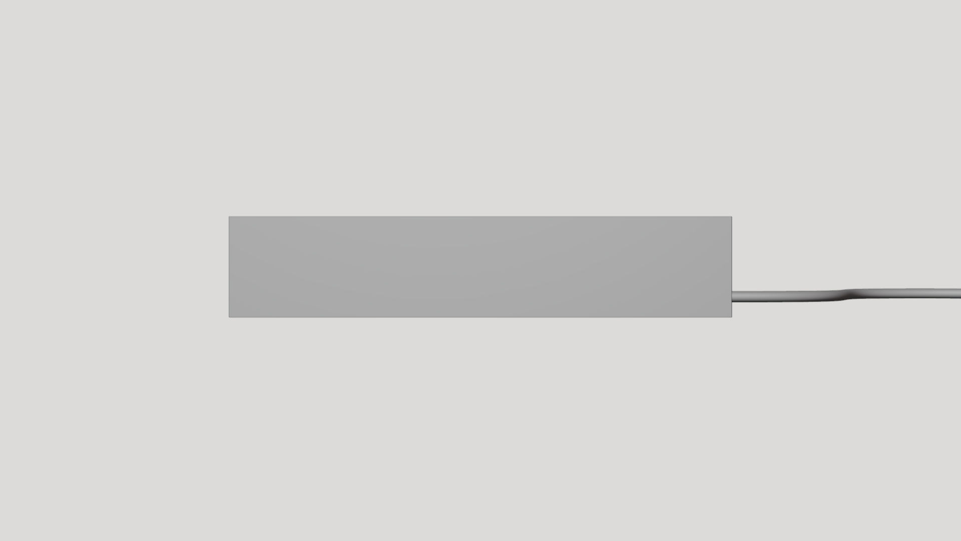 Light Box Display - Geometry Only No Textures No Materials 3D model_2