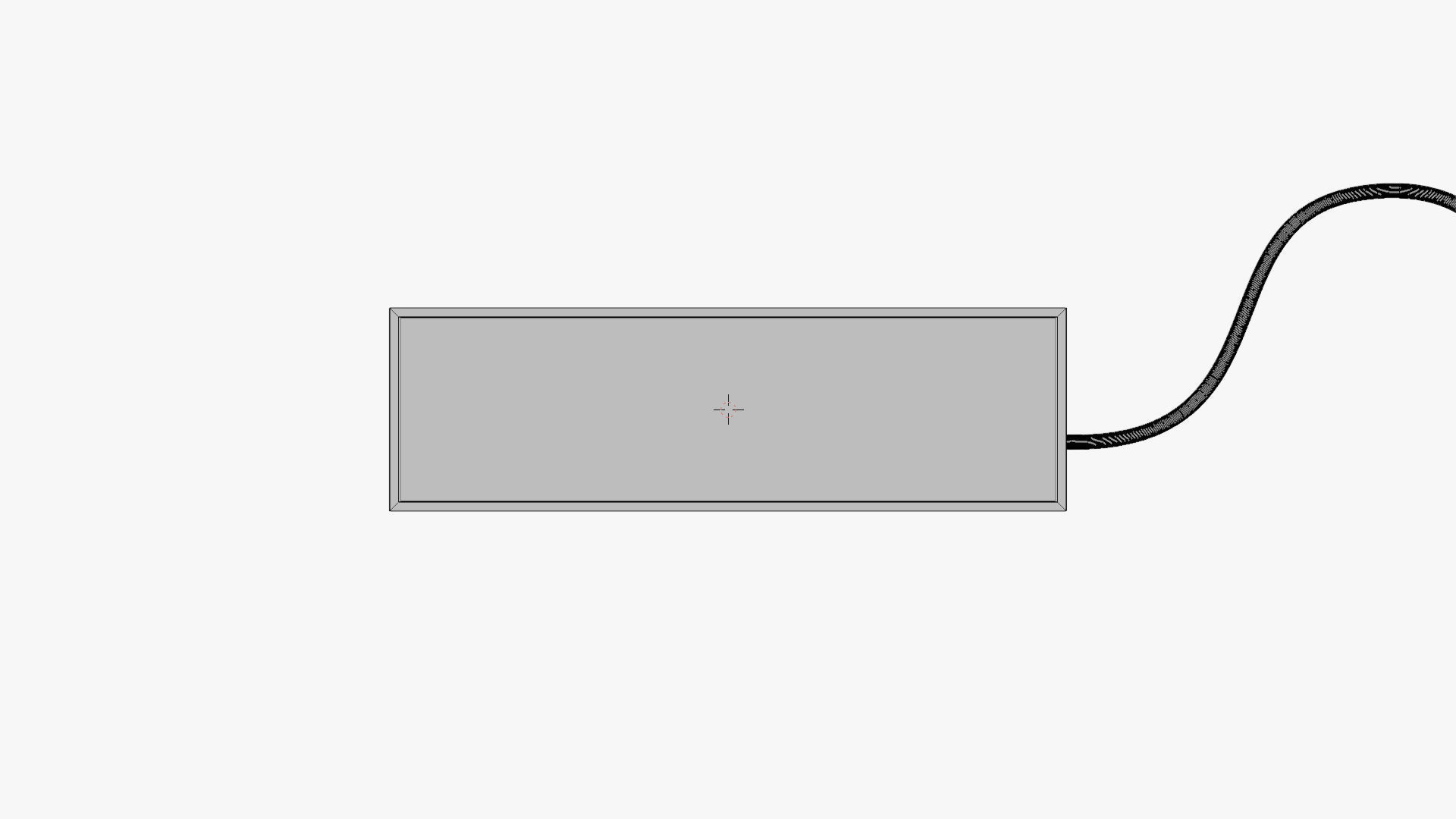 Light Box Display - Geometry Only No Textures No Materials 3D model_5