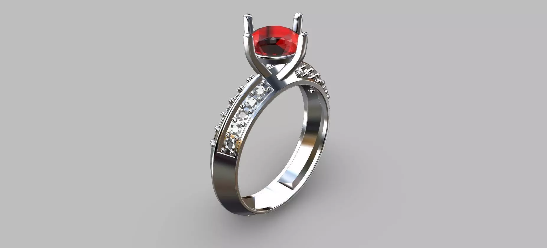 Knife Ring Size 12 3D print model_0