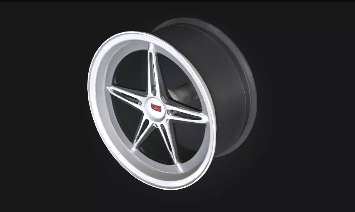 Wheel Elegance A Fusion of Style and Precision Engineering 3D model