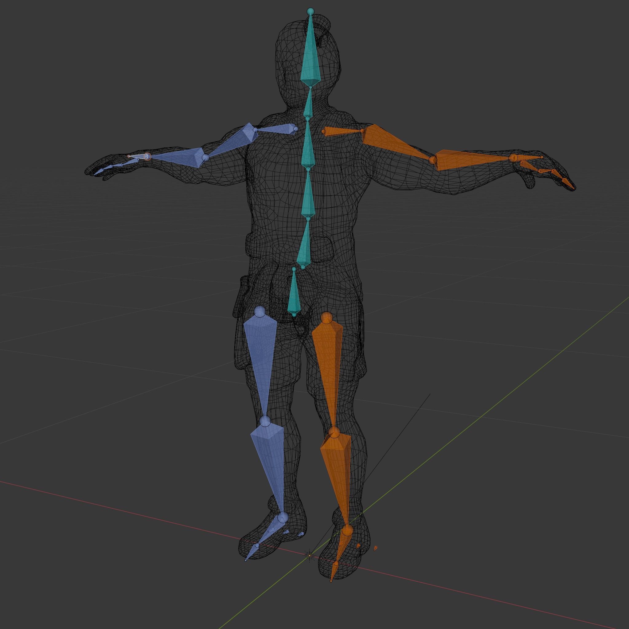 Adventurer Rigged and Animated D Character Model in Adventure... Low-poly 3D model_6