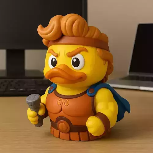  Rubber Duck - Hercules The Thracian Wars - 3d print 3D print model