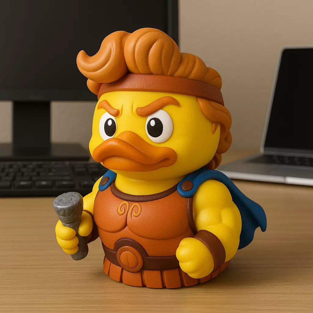 Rubber Duck - Hercules The Thracian Wars - 3d print 3D print model