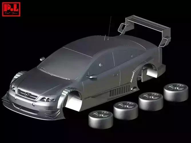 Opel Astra V8 DTM 2002-2003 3D print model