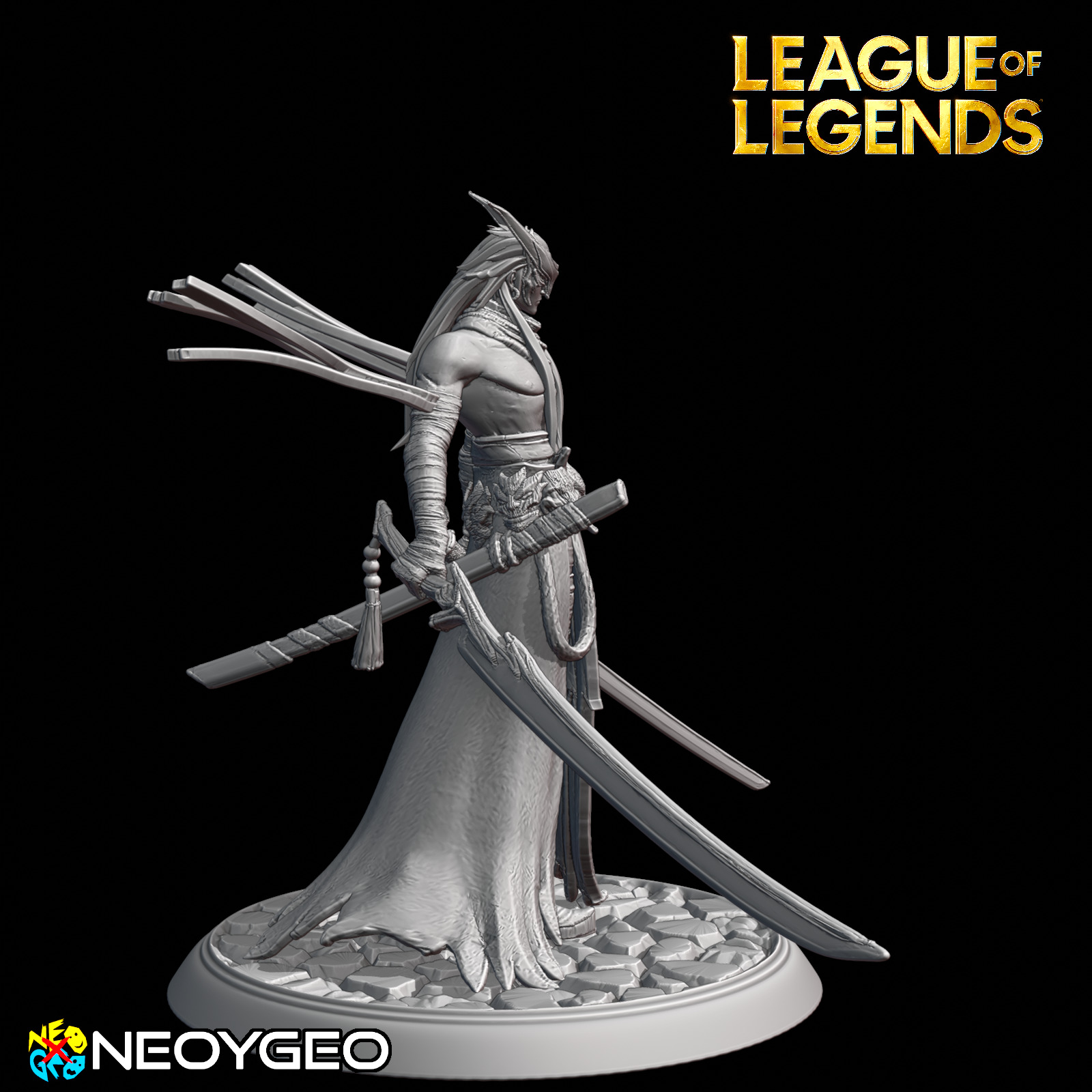 YONE - LEAGUE OF LEGENDS 3D print model_3