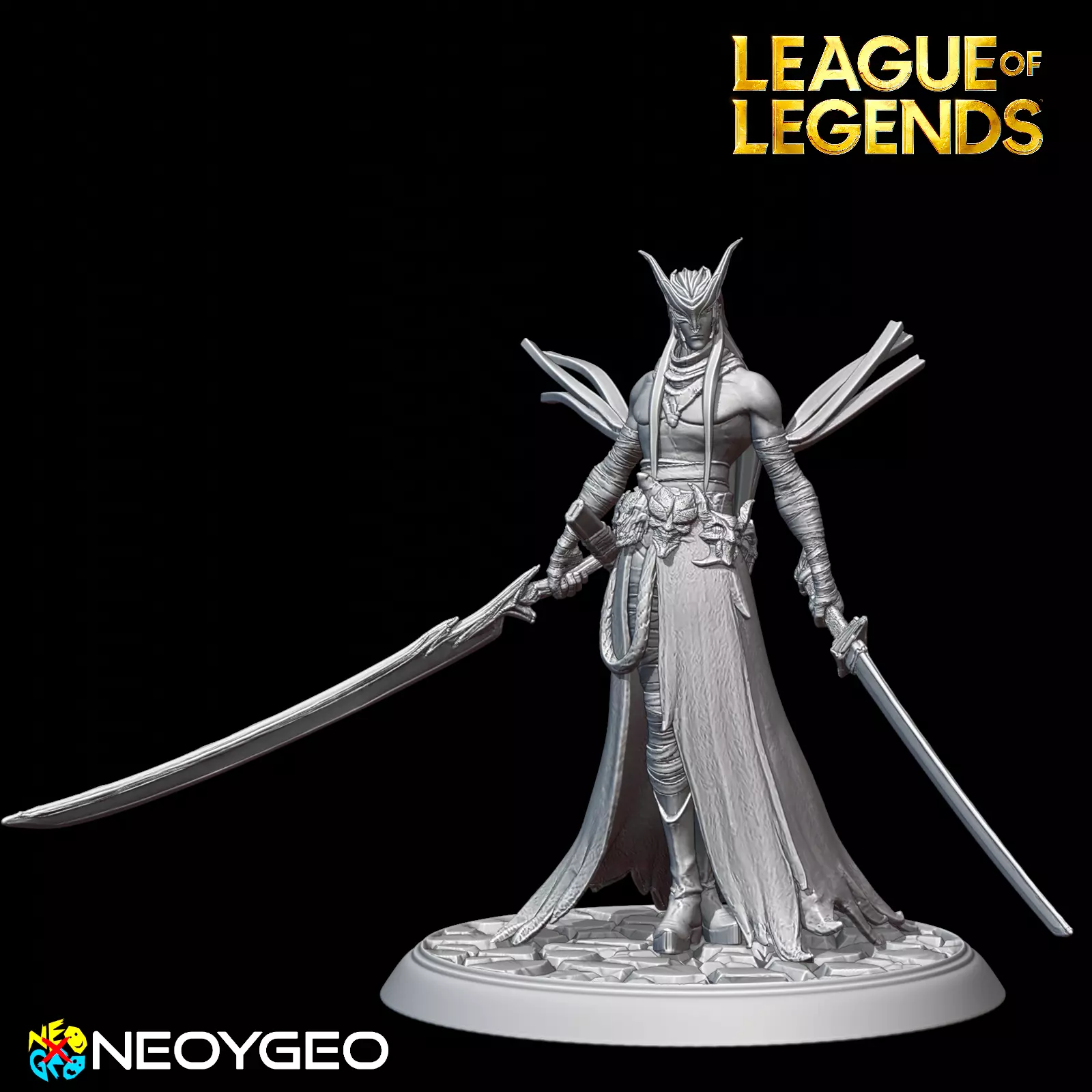 YONE - LEAGUE OF LEGENDS 3D print model_0
