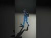 Rigged and Animated Scuba Diver Character Model in Blue Suit Low-poly 3D model_2
