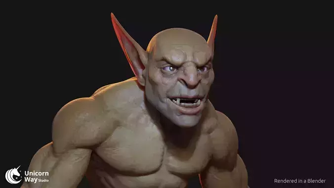 Goblin body male PBR