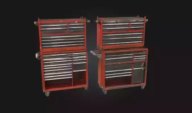 Toolbox Duo  Compact and Versatile Storage Solution