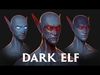 Dark Elf Body Male - PBR Low-poly 3D model_1