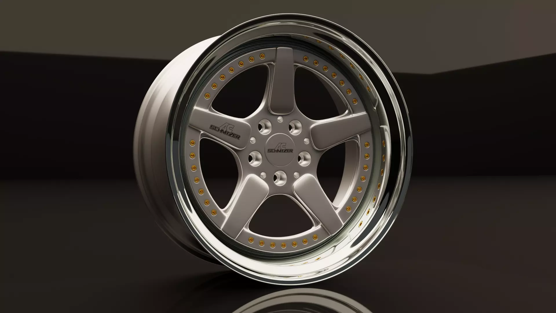 car rim 3D model_0