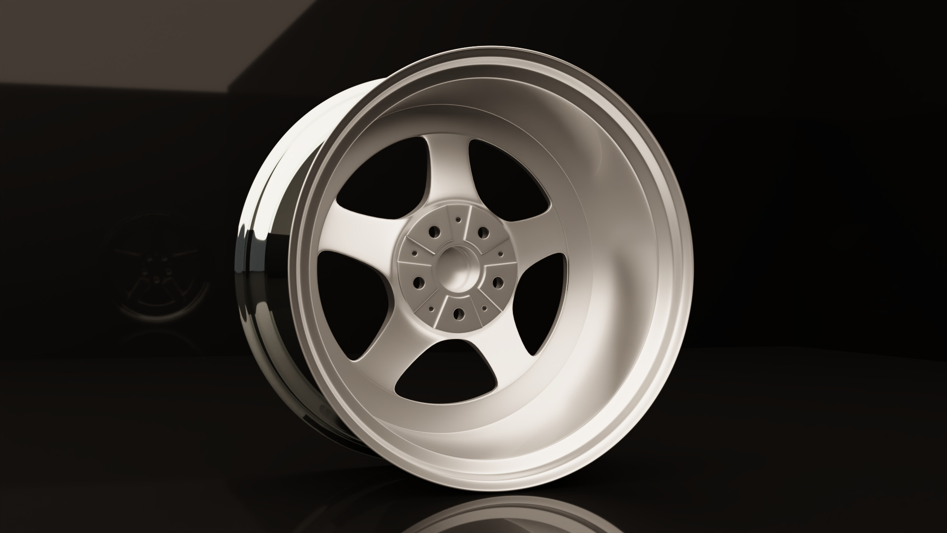 car rim 3D model_2
