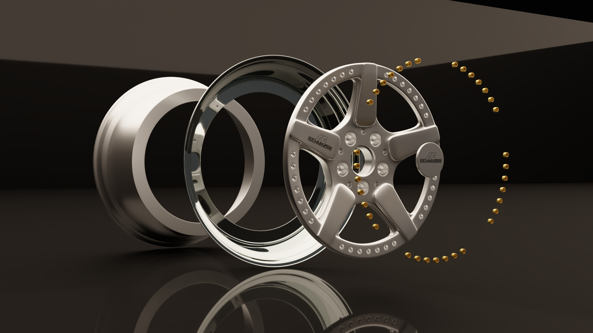 car rim 3D model_5