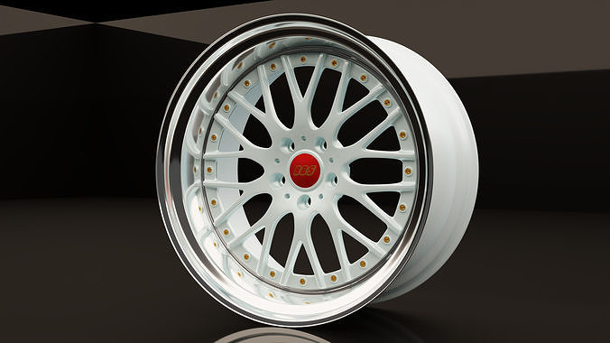 BBS wheels 3D model