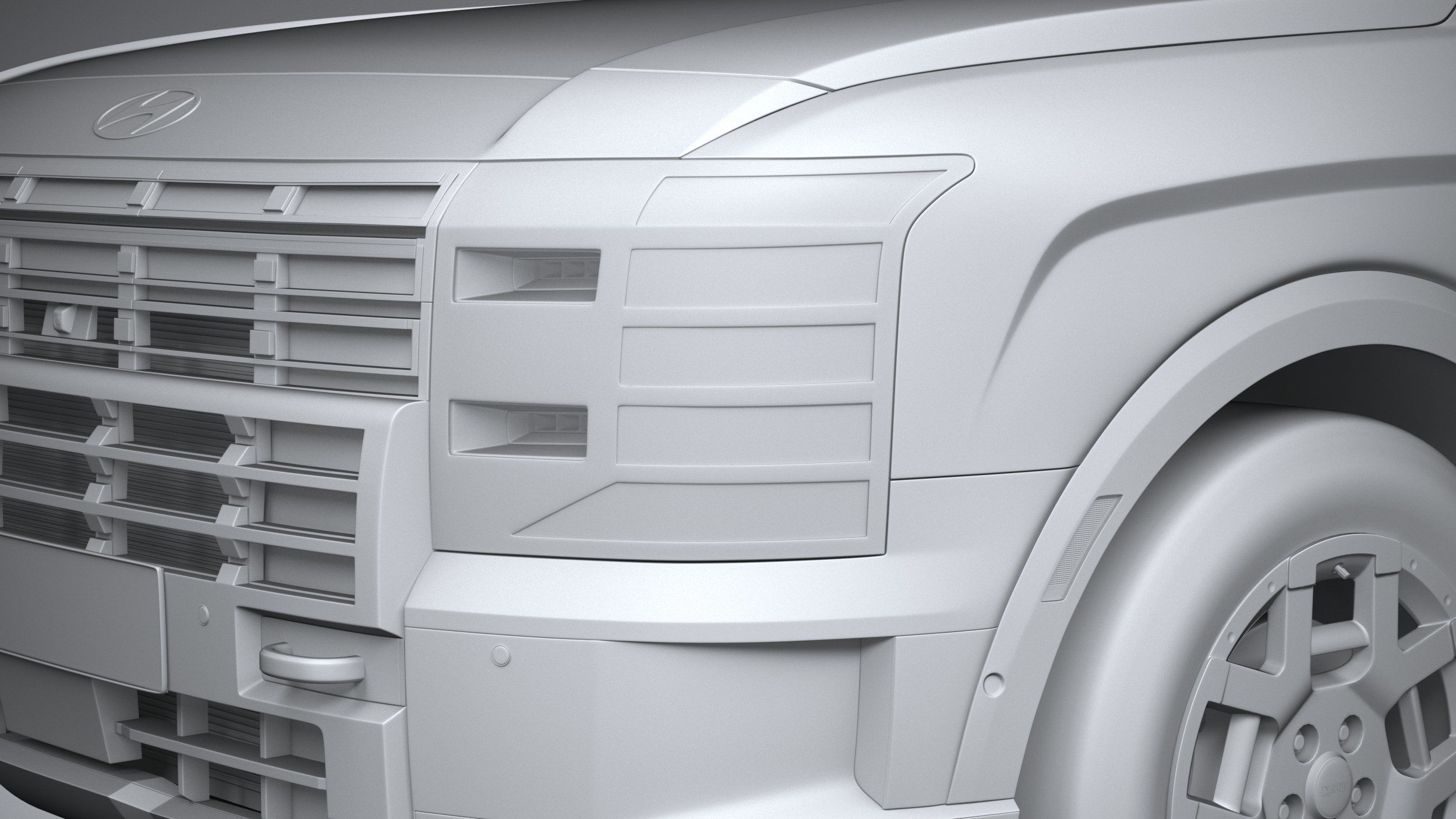 Hyundai Palisade XRT Pro 2026 3D model_24