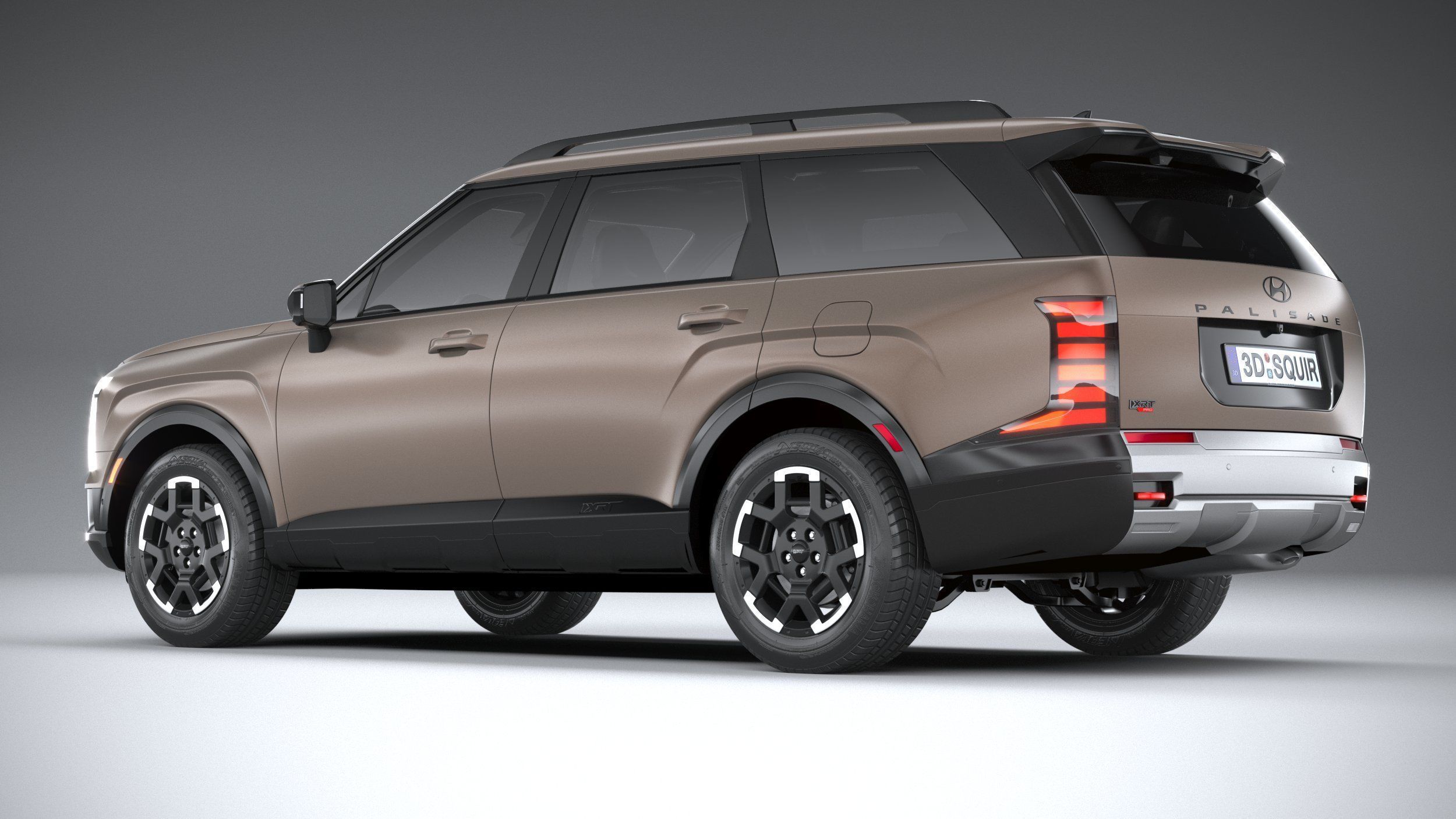 Hyundai Palisade XRT Pro 2026 3D model_6
