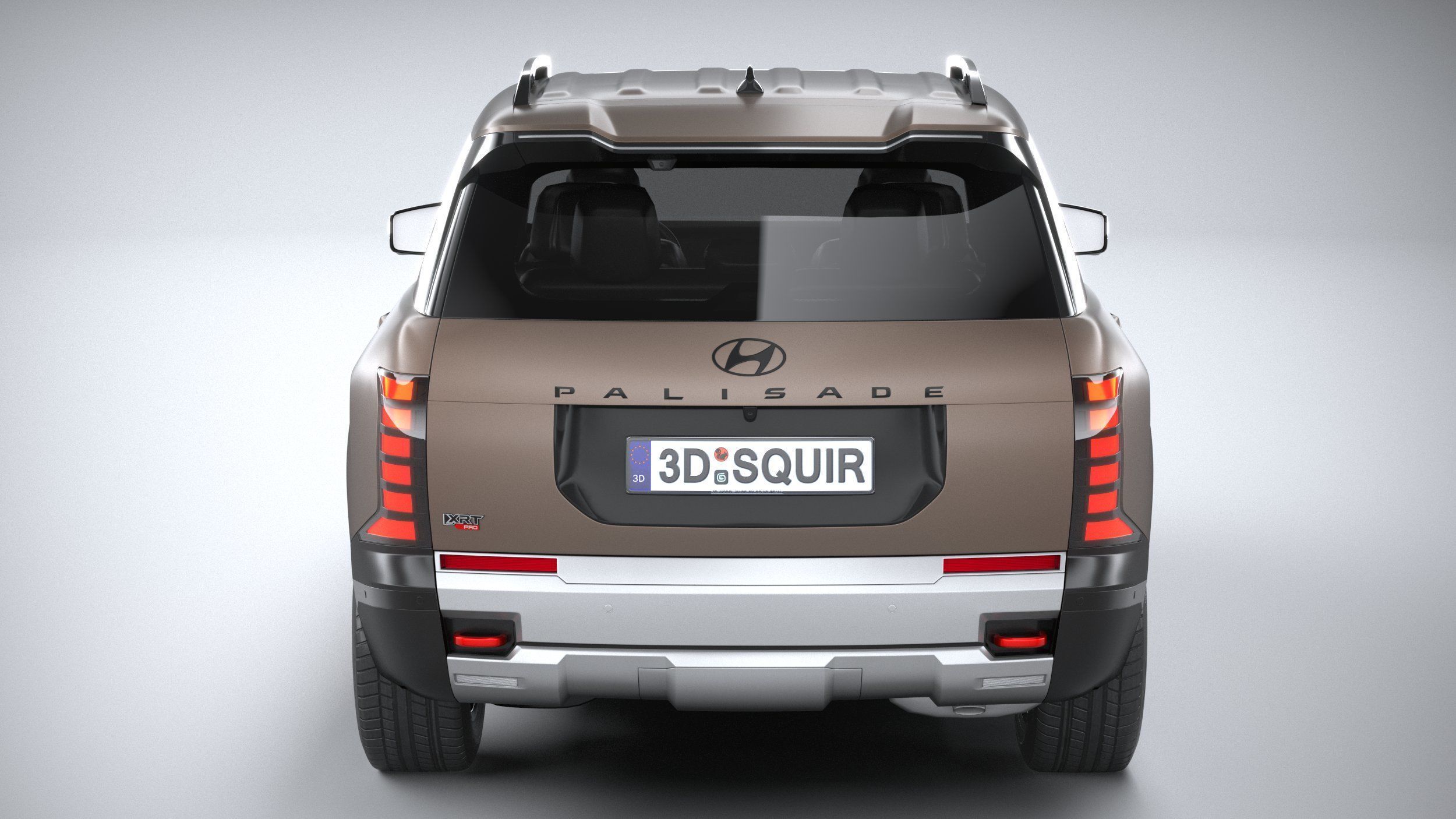 Hyundai Palisade XRT Pro 2026 3D model_5