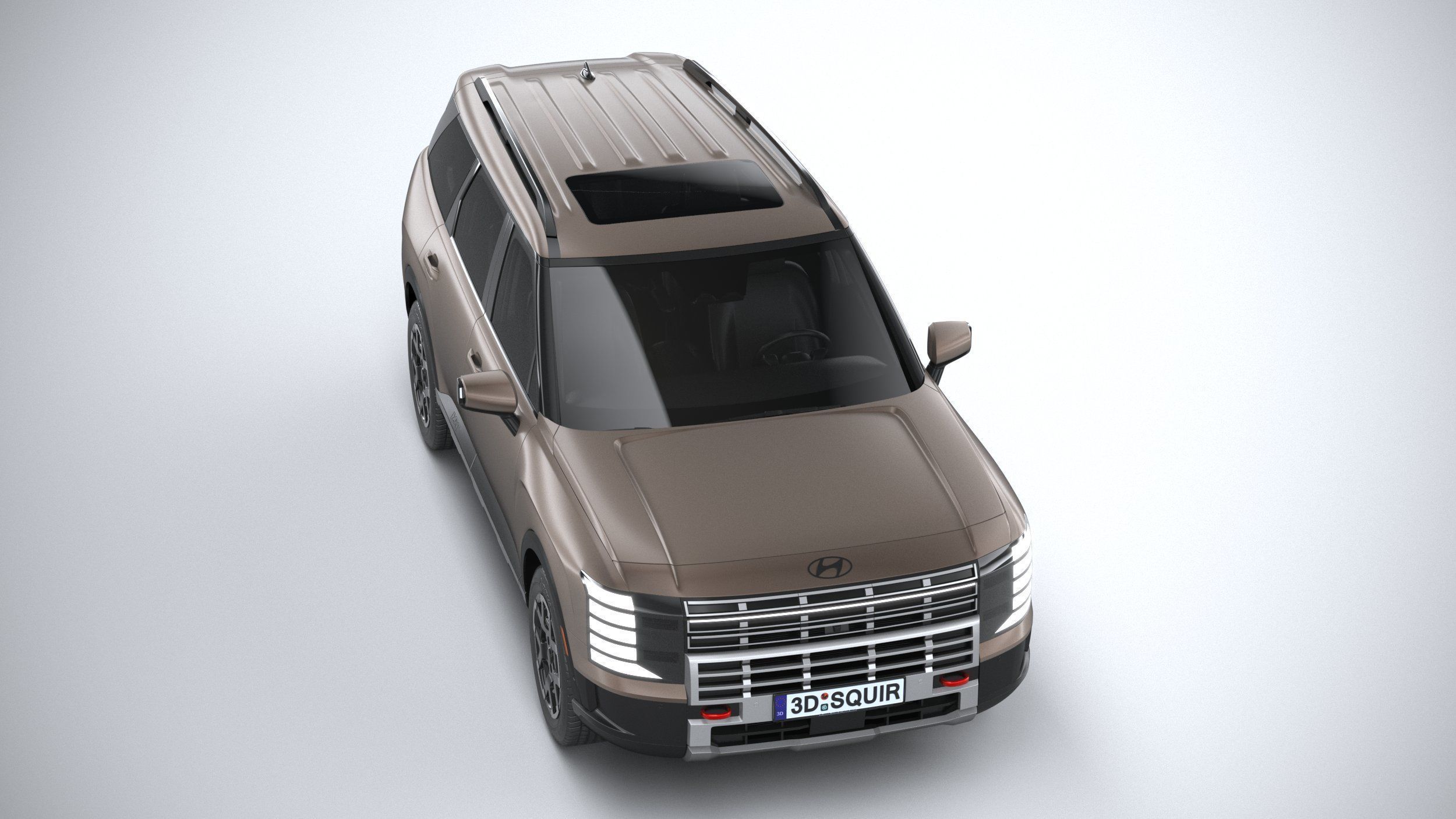 Hyundai Palisade XRT Pro 2026 3D model_13