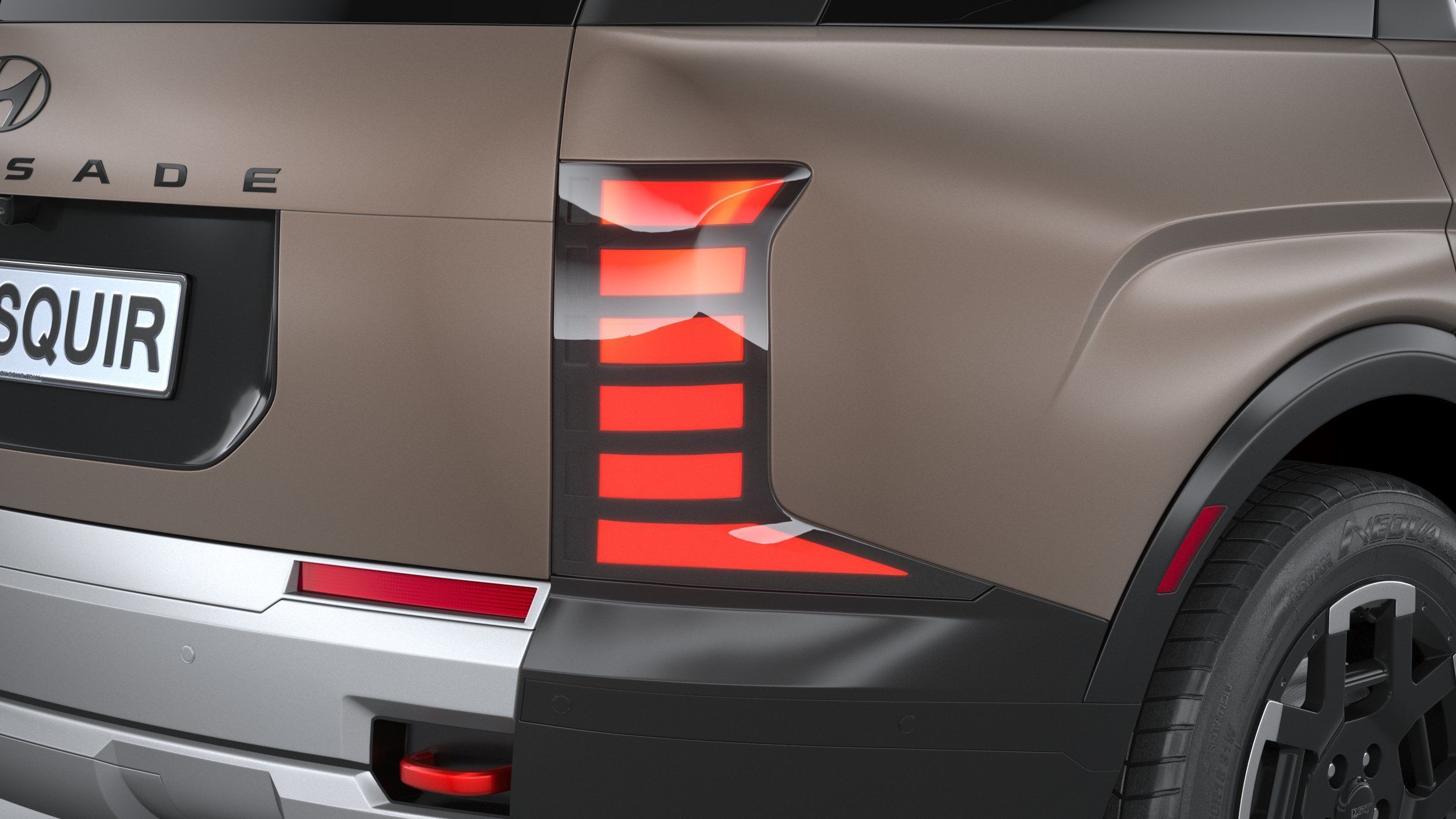 Hyundai Palisade XRT Pro 2026 3D model_19