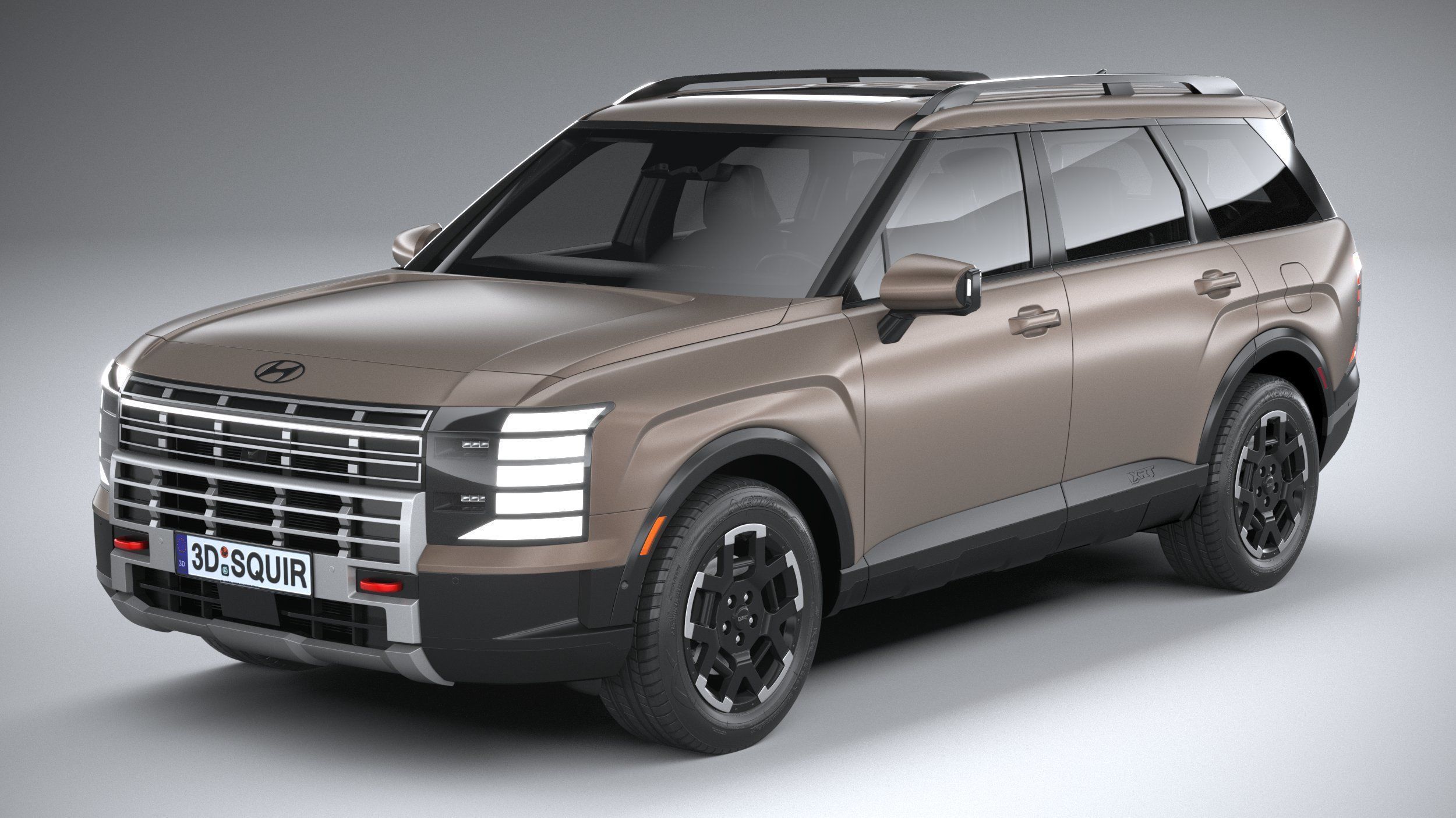 Hyundai Palisade XRT Pro 2026 3D model_2