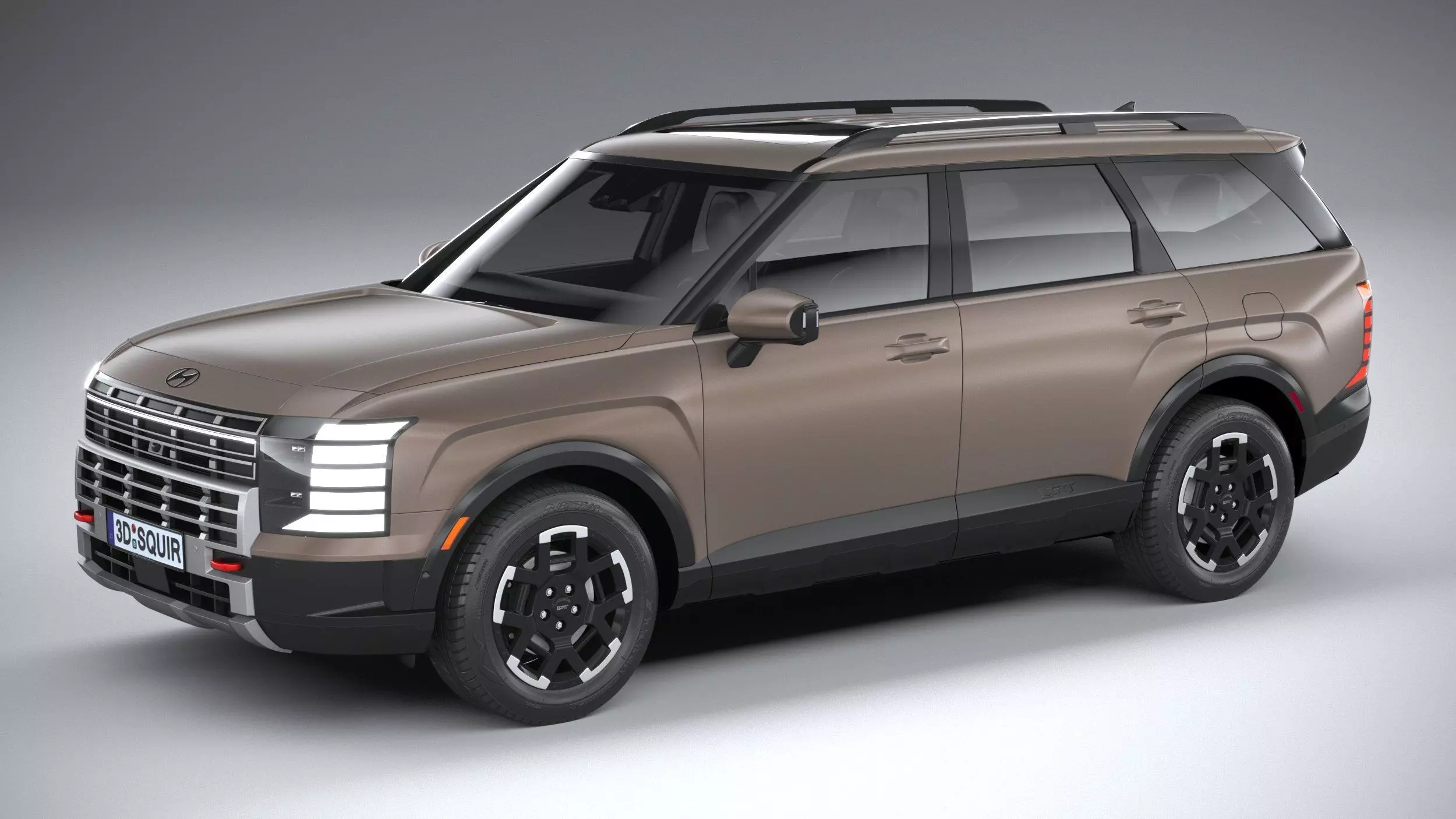 Hyundai Palisade XRT Pro 2026 3D model_1