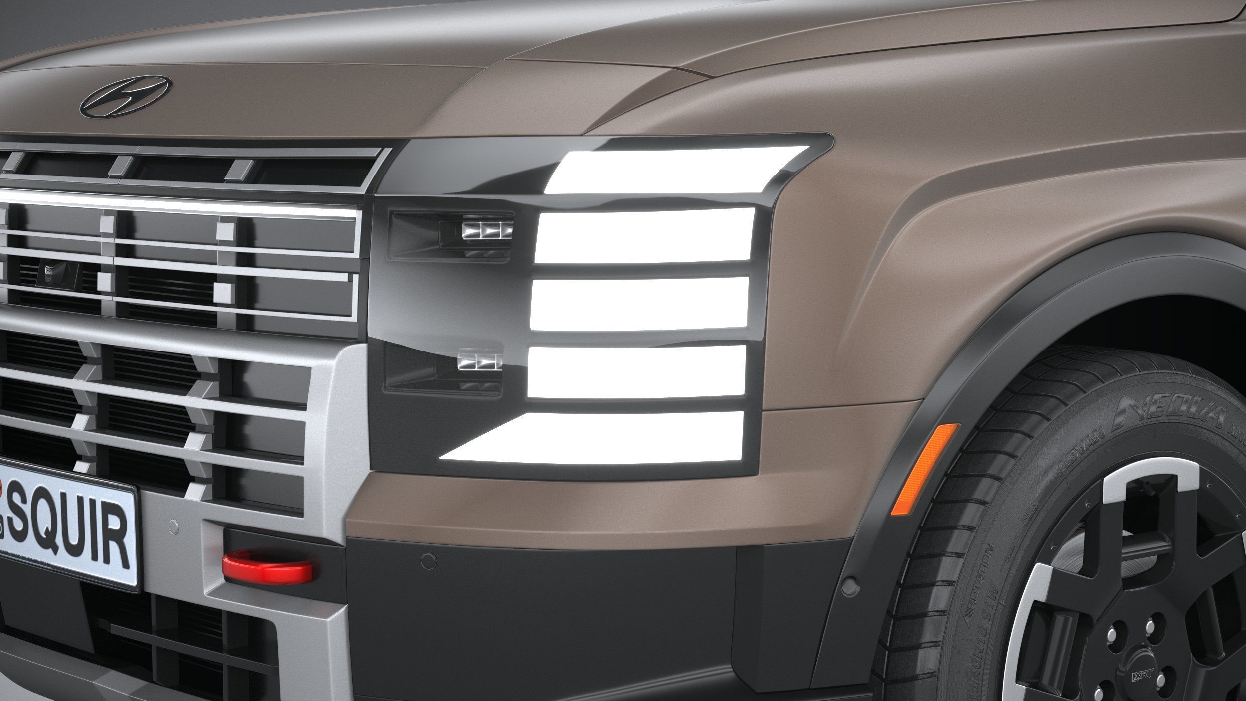 Hyundai Palisade XRT Pro 2026 3D model_15