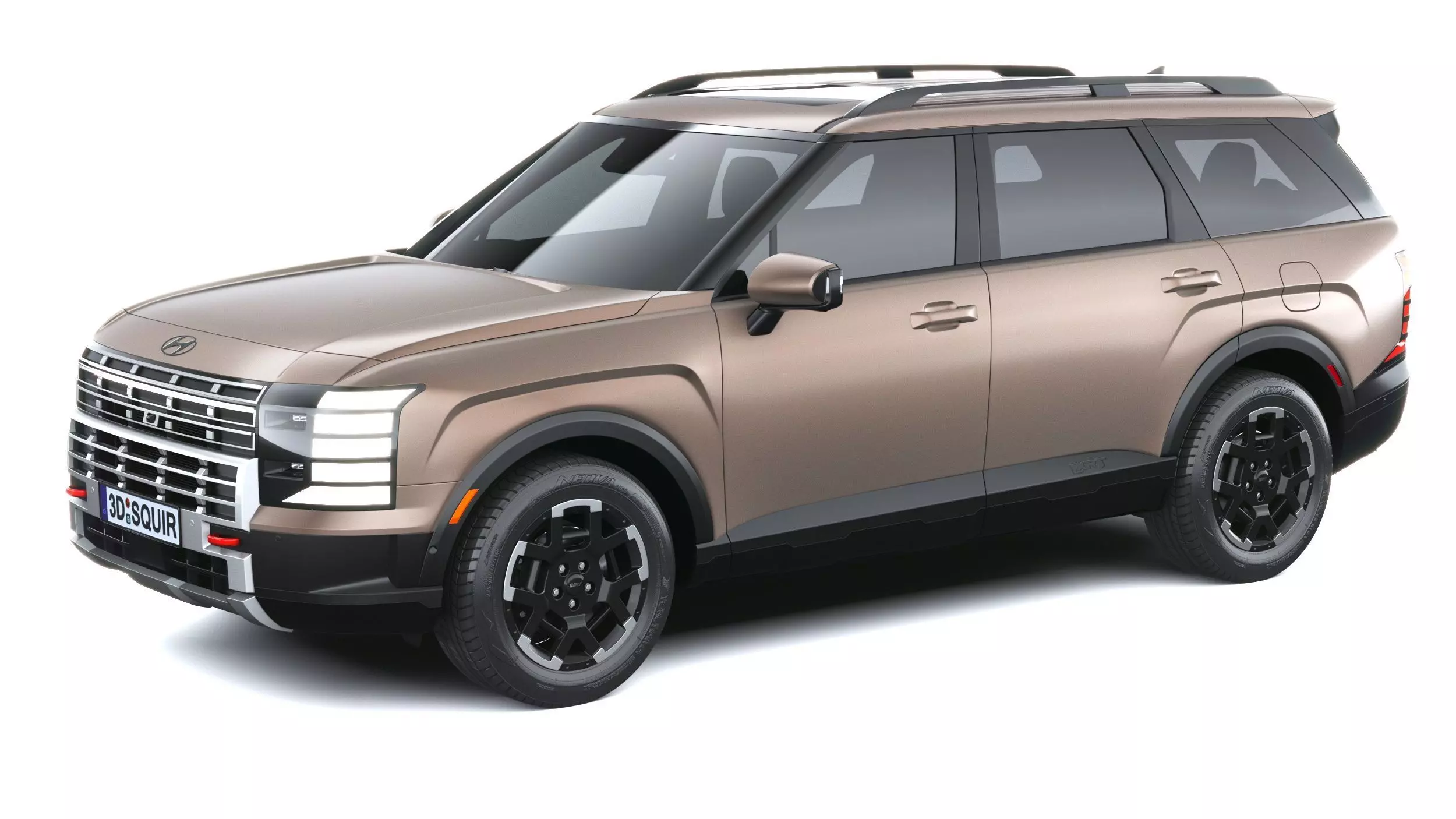 Hyundai Palisade XRT Pro 2026 3D model_0