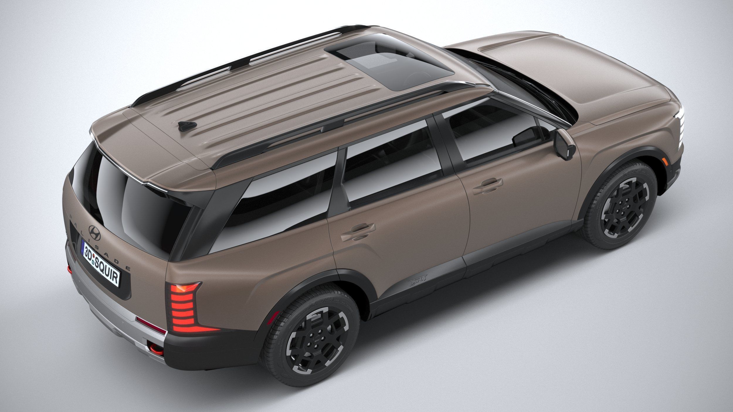 Hyundai Palisade XRT Pro 2026 3D model_11