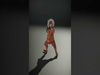 Indigenous Warrior Rigged and Animated Character Model Low-poly 3D model_2