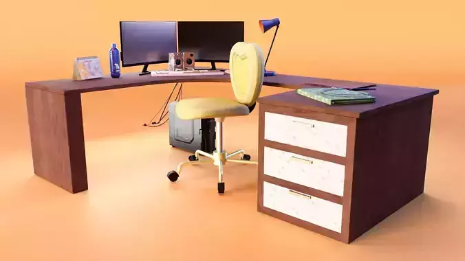 Desk Area