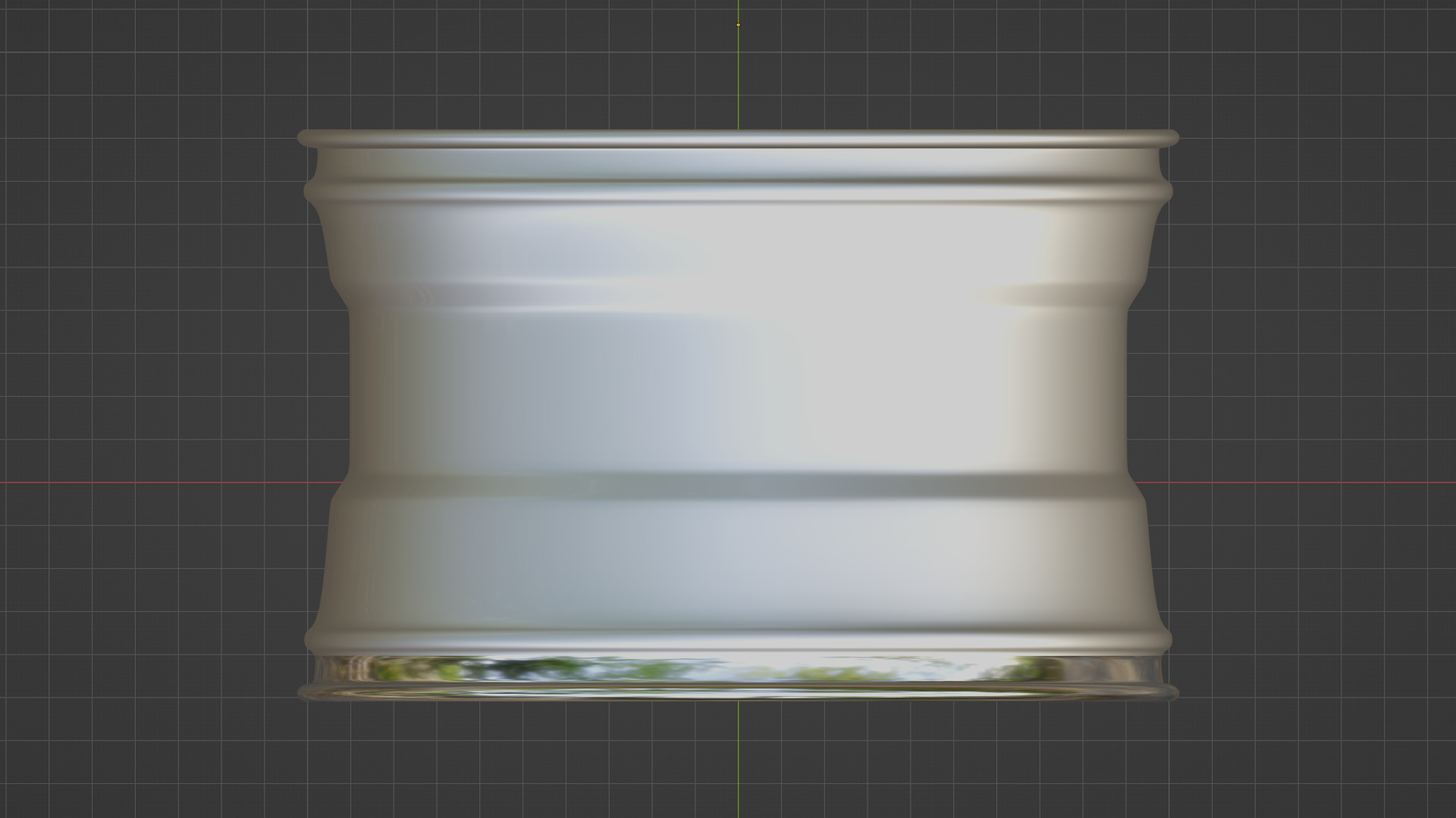 classic car wheel 3D model_3