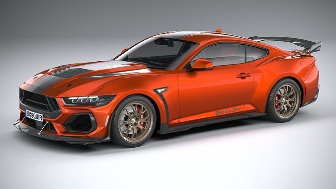 Shelby S650 Super Snake 2026 3D model