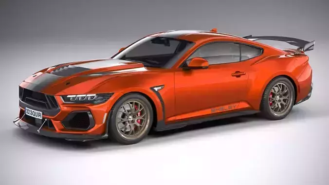Shelby S650 Super Snake 2026 3D model
