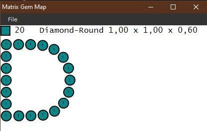 Initial Letter Pendant D 3D print model_5