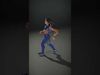 Athletic Runner Character Model Rigged and Animated for Games Low-poly 3D model_2