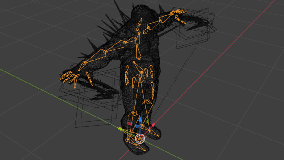 god of war 3 hades 3D model_10