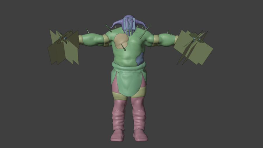 god of war 3 hades 3D model_7